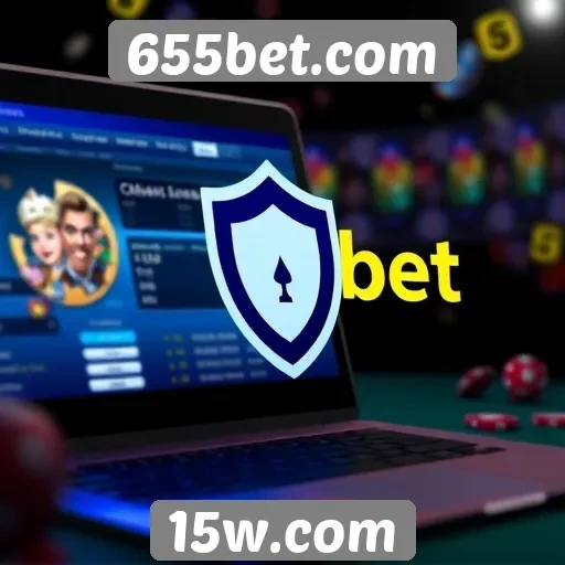 Recursos de segurança no site 655bet